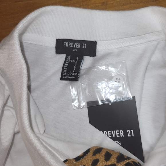 💥Clearance💥 NWT Forever 21 Men's Polo, L - Picture 6 of 8